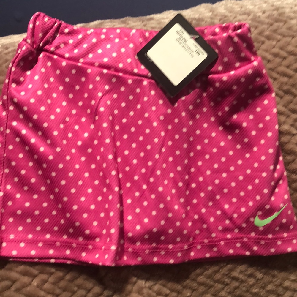 Tennis skort for baby! 12M pink polka dot